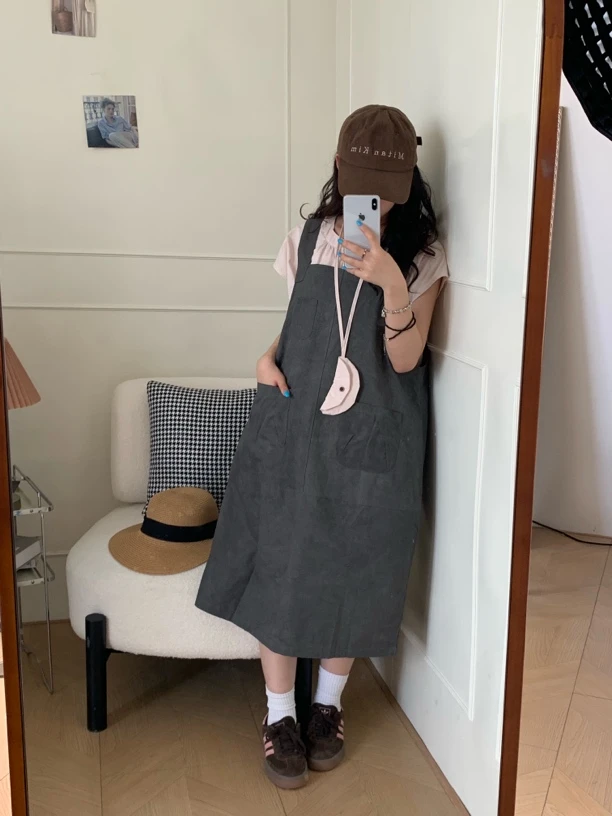 「Too·背带裙」2025夏季新款减龄夏季休闲可爱背带裙