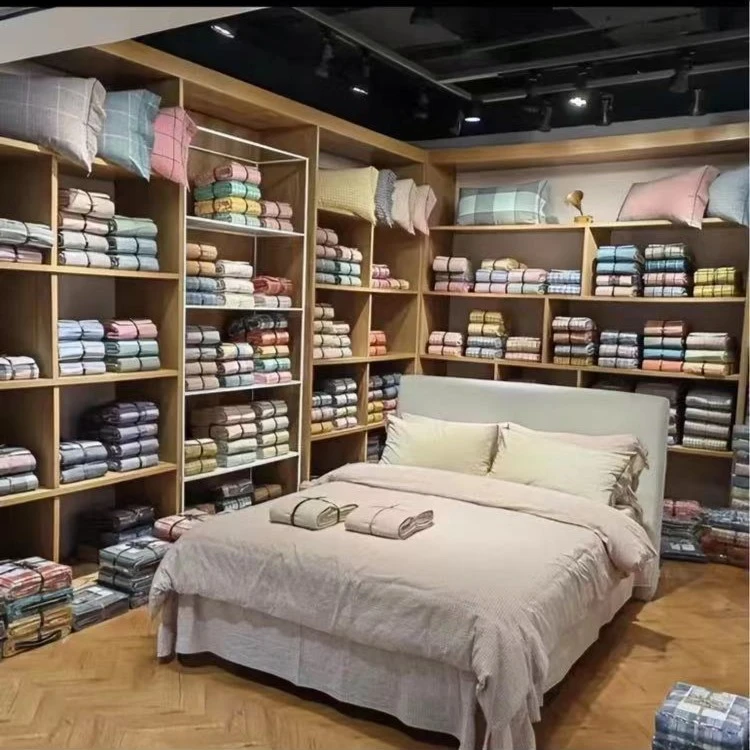 孤品套件--g高端酒店棉麻四件套轻奢婚庆床品纯色被套床上用品
