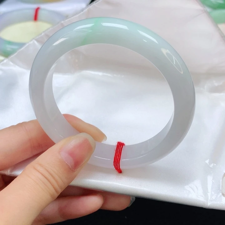 翡翠手镯未镶嵌翡翠手镯53.8