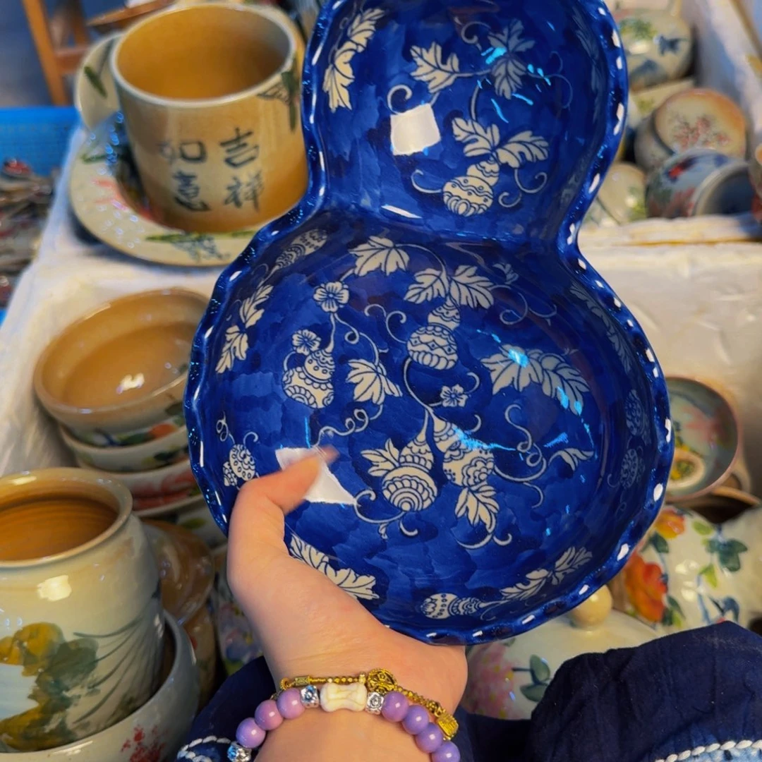 瓷片景德镇陶瓷手工手绘