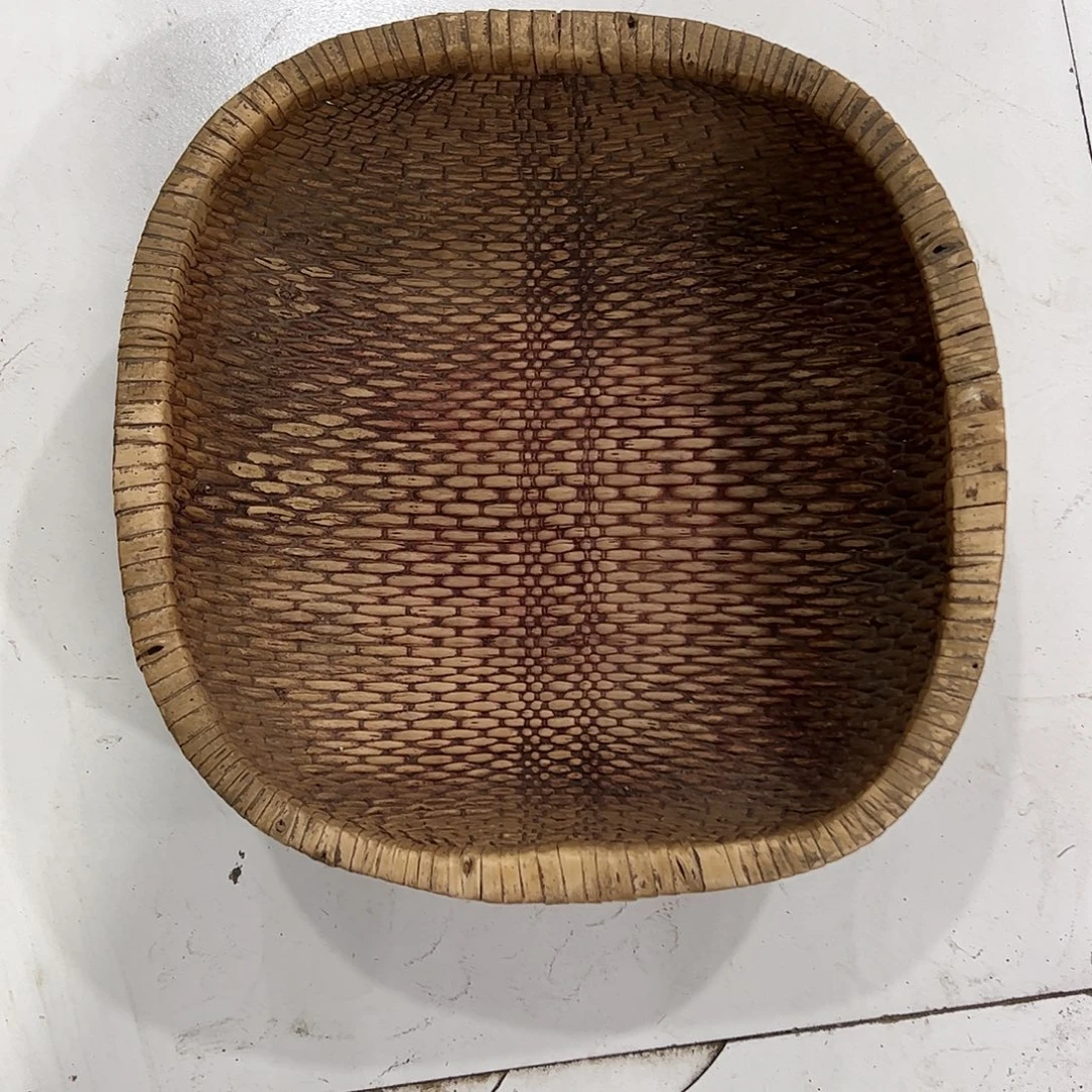 绿***叶老物件针线波罗摆件