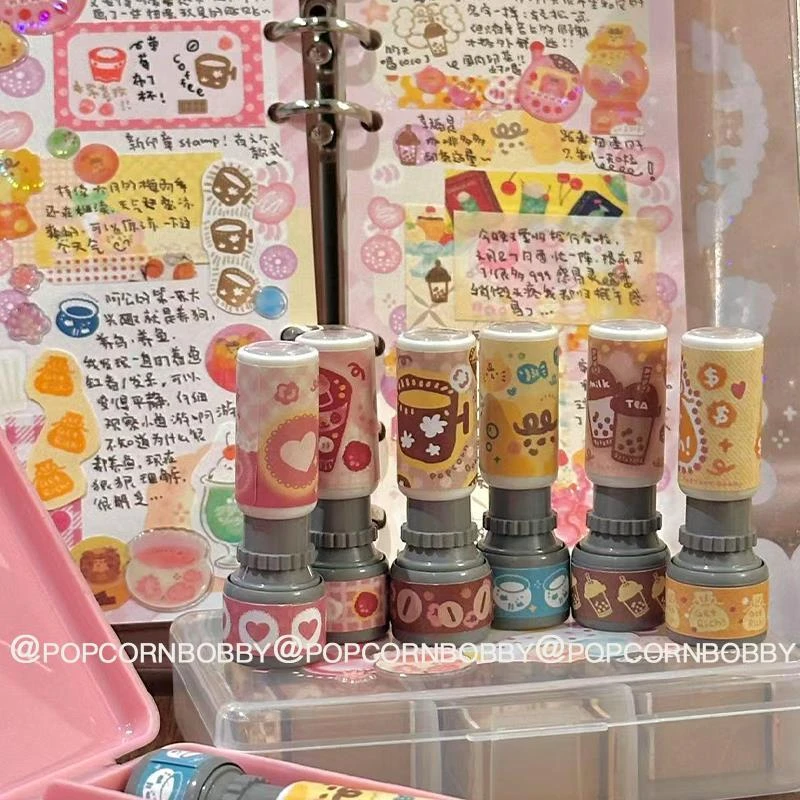 炸糊狗小元素系列光敏单色手帐diy原创设计