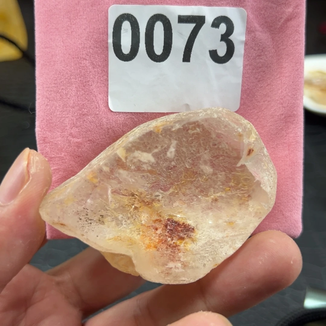 未镶嵌珠宝半成品水晶0073