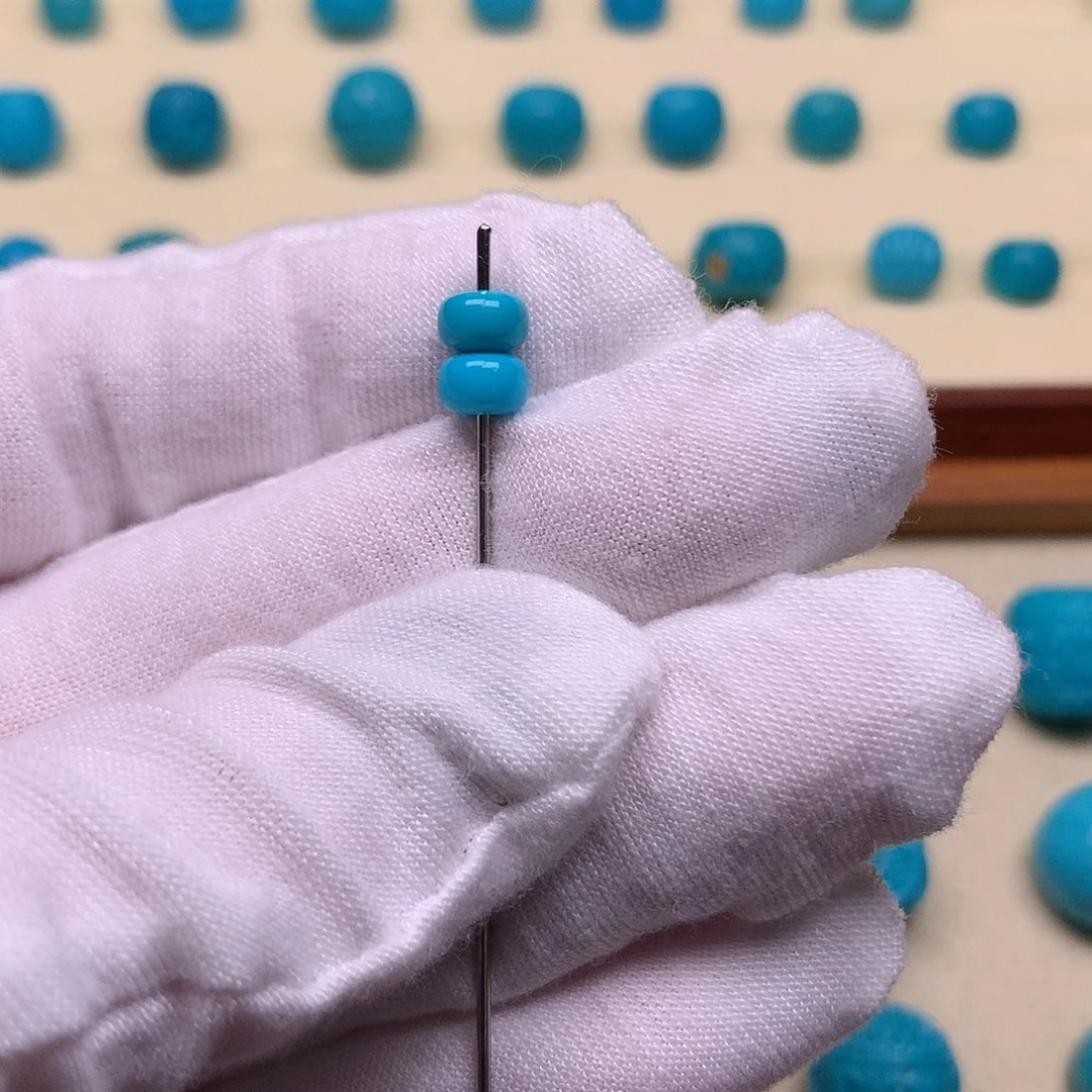 绿松石未镶嵌天然原矿绿松石老型5.4