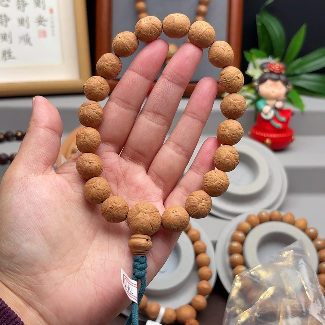 ****猪手串凤眼菩提小14麒麟手串