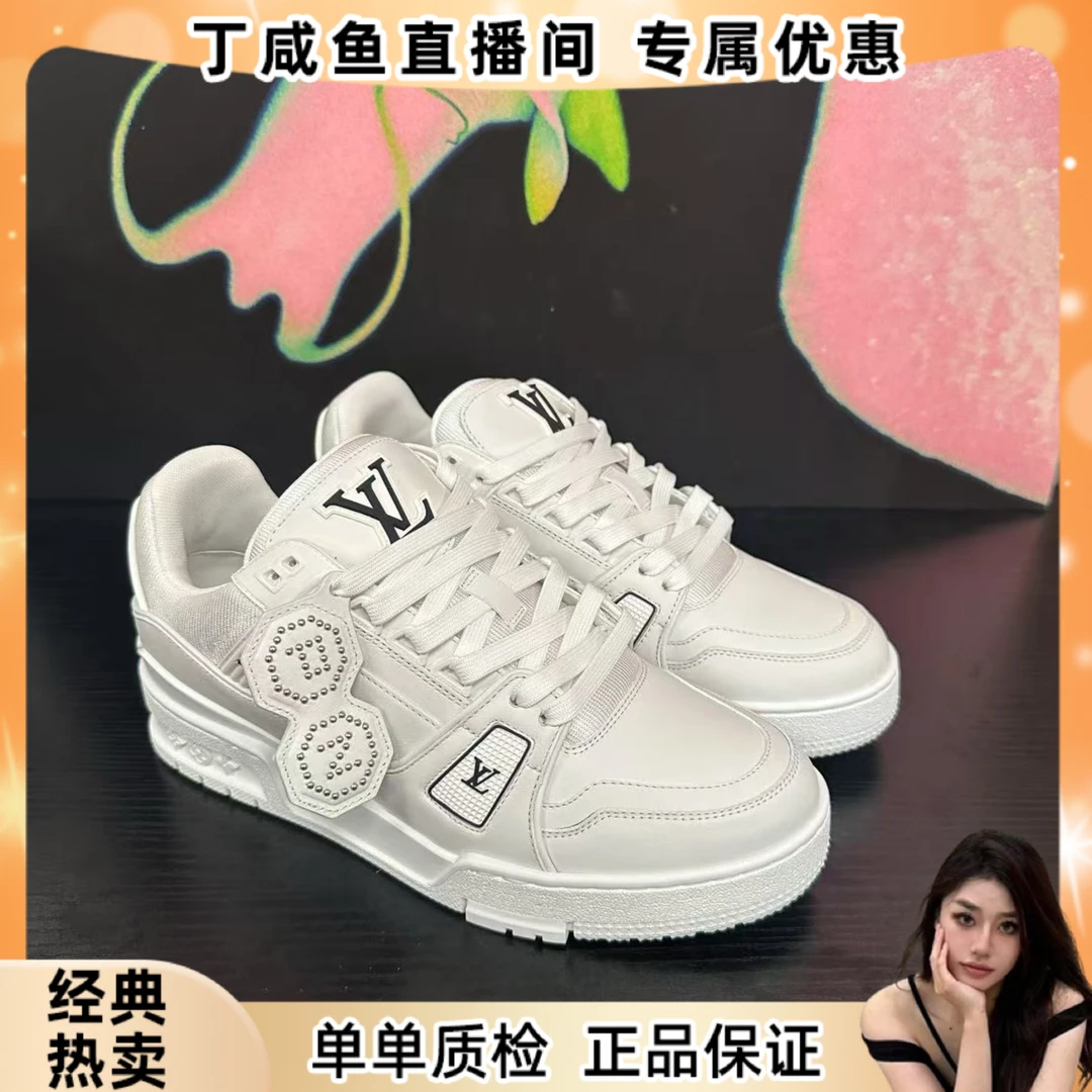 未使用 LouisVuitton/路易威登 Trainer Nigo 联名款 白色