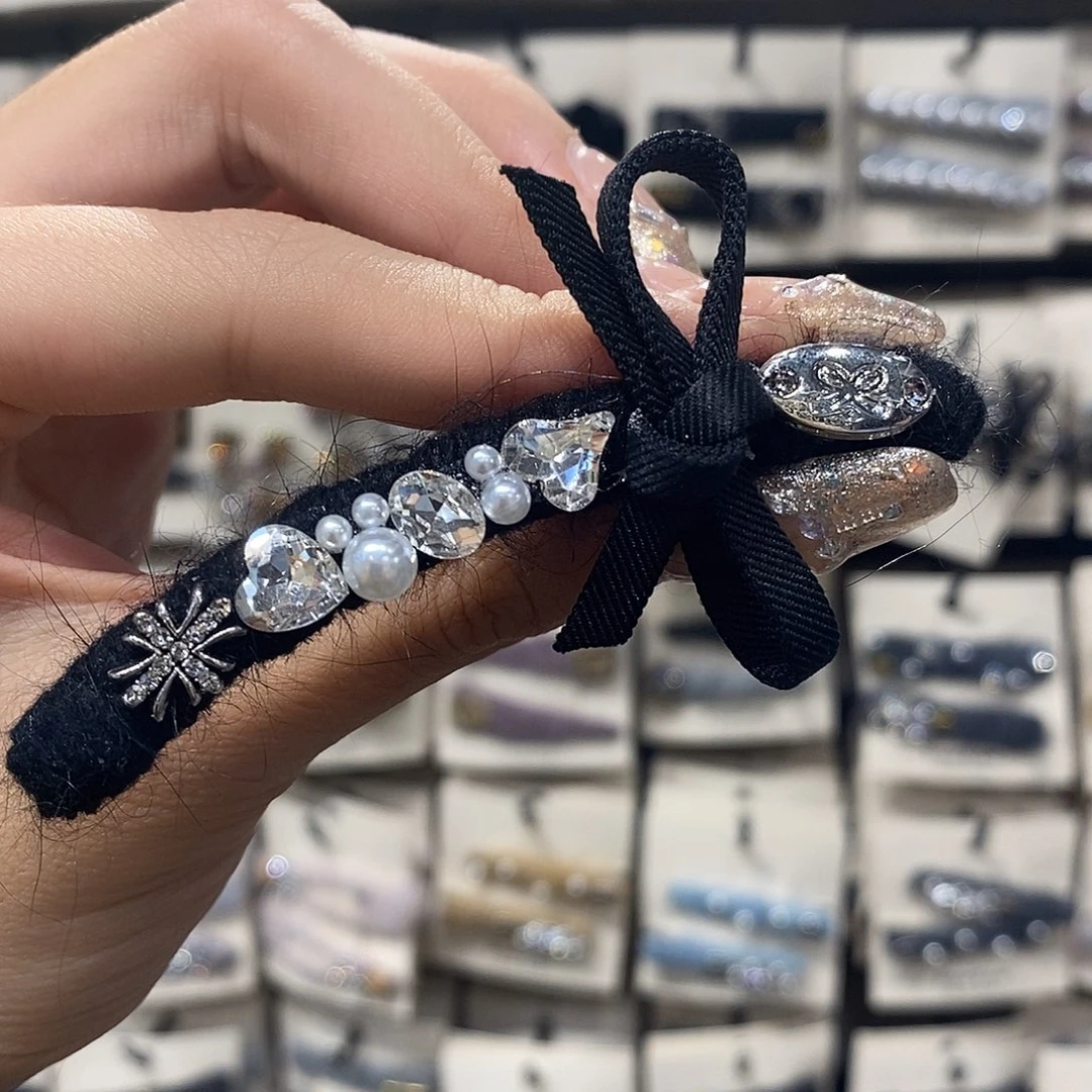 布艺铁合金拜拜夹