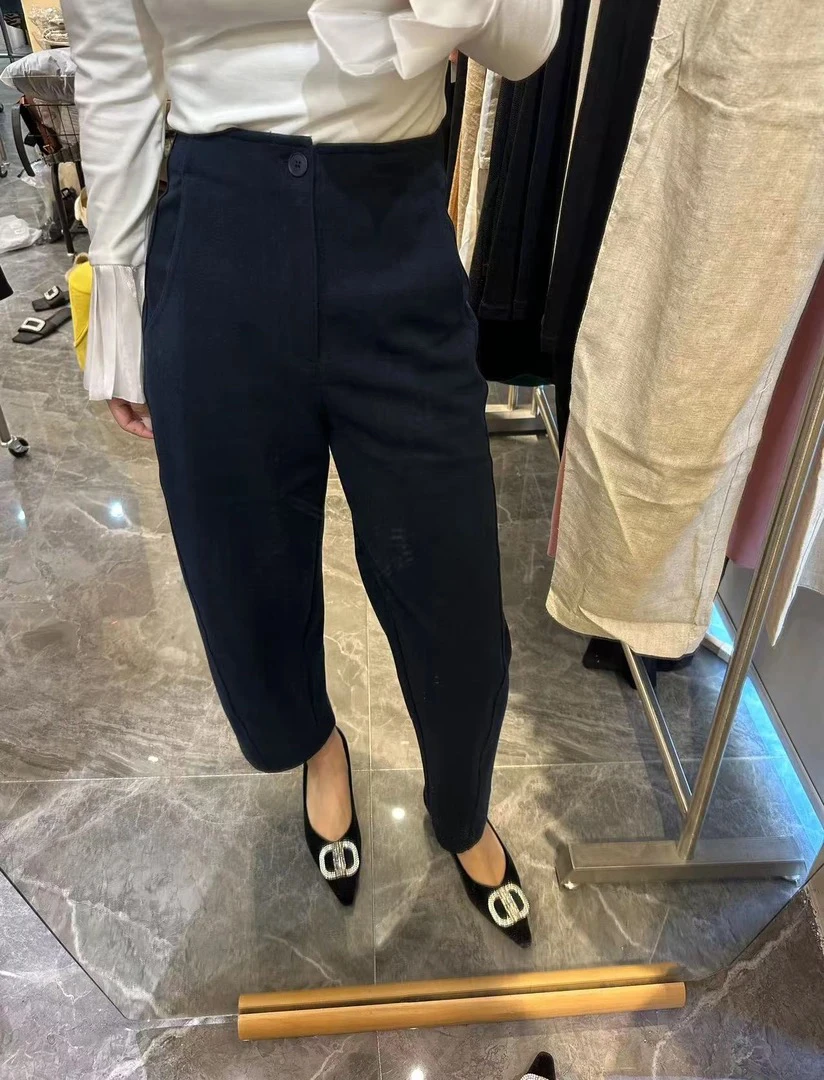 【R·YING】25Ss夏季上新时尚简约弯刀裤