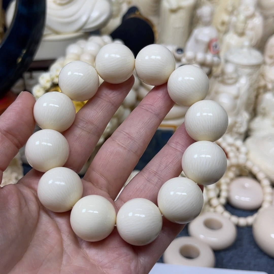 顺***水猛犸象牙手串/手链/手镯2.0