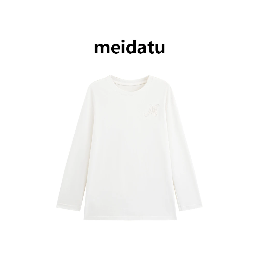 美哒兔（内搭王）初春必备长袖宽松上衣（高个子版）BAD382-9