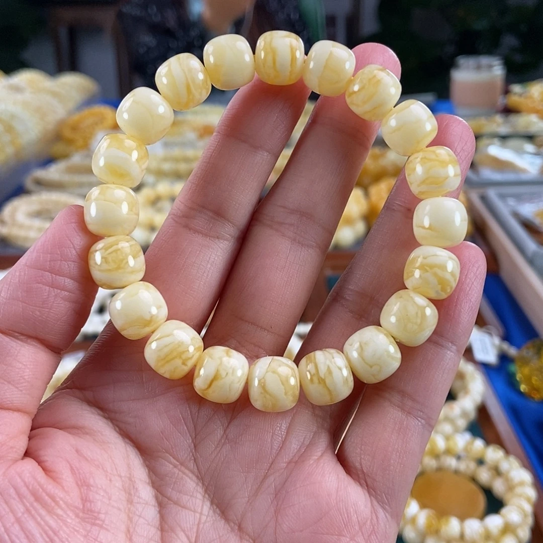 琥珀未镶嵌珠宝奇石11同料橘底虎皮老型