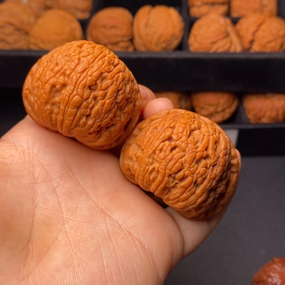 文玩核桃把件秦岭野生核桃