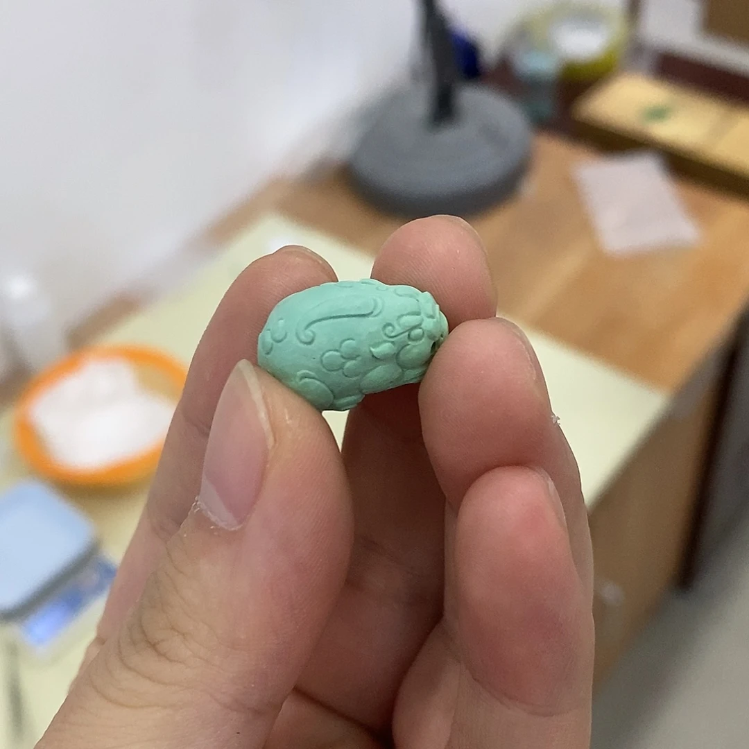 查***人绿松石未镶嵌珠宝奇石定金