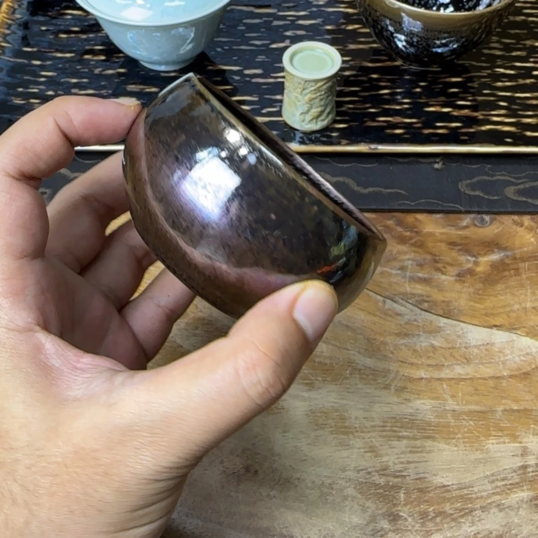 齐***筝茶盏白丁瓷坊作品