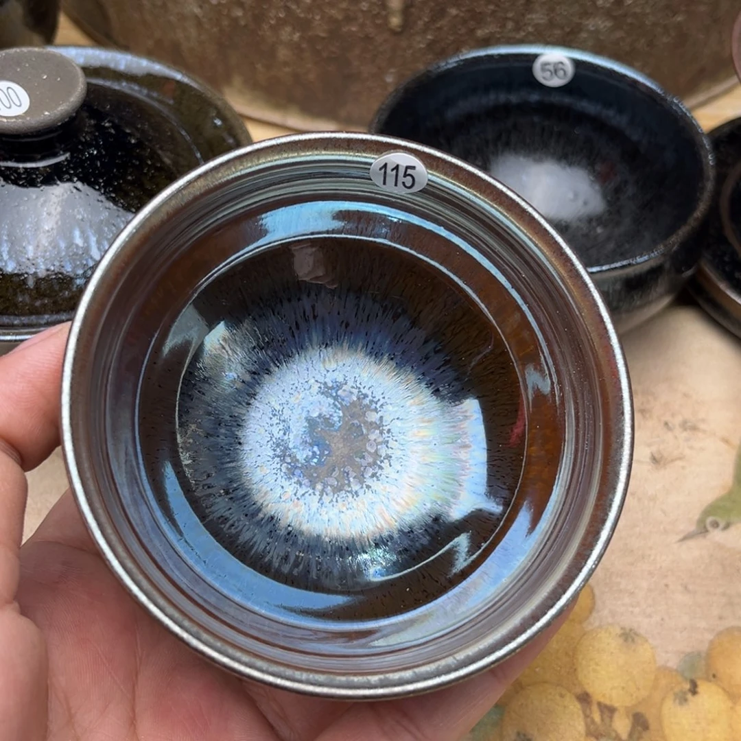 茶盏义兴龙窑坚持真柴