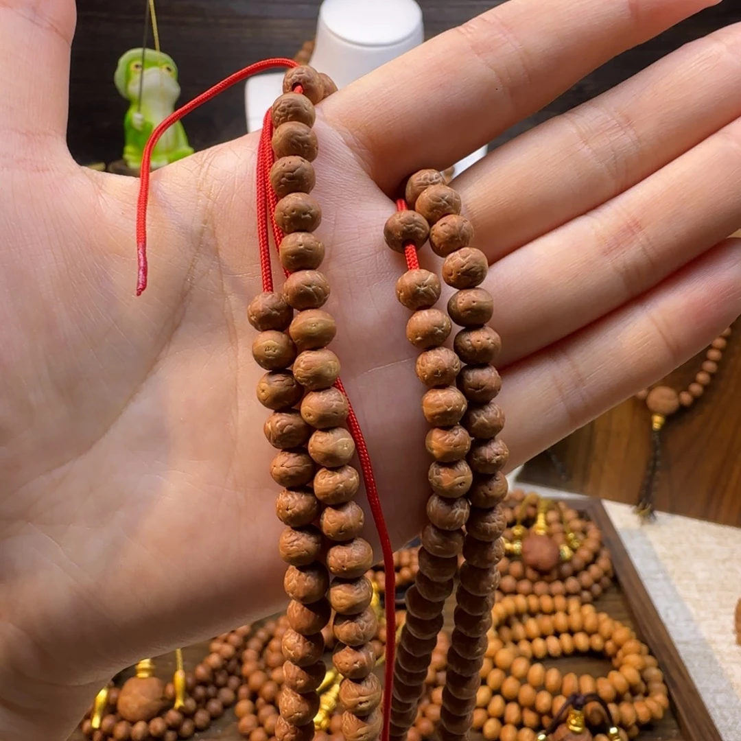 凤眼菩提吊坠国产酸枣核精品108颗
