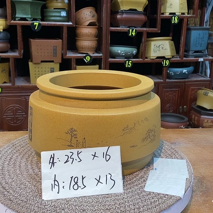 紫砂花盆紫砂花盆