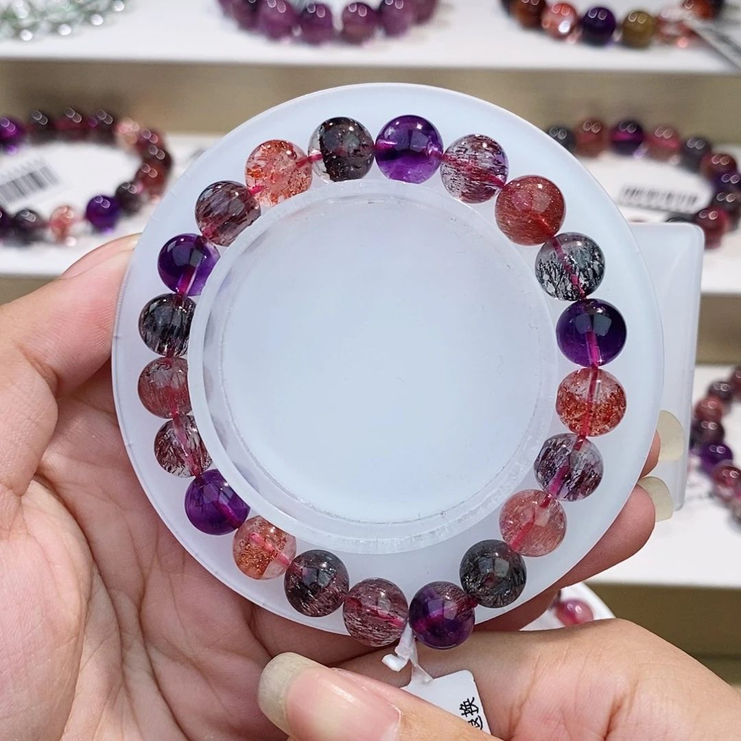 手链未镶嵌水晶黑加仑9