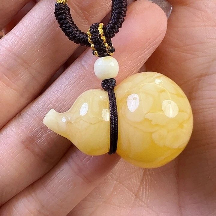蜜蜡颈饰未镶嵌蜜蜡