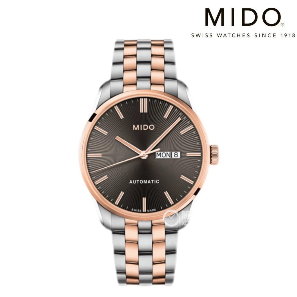 95新 Mido/美度 亚虎/布鲁纳系列/公价8800元/表径42.5mm/全套