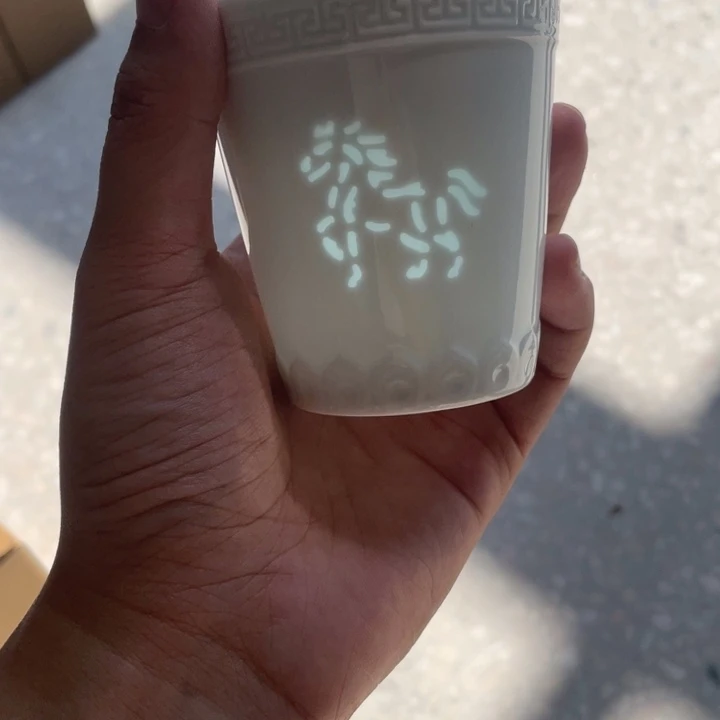 摆件景德镇高温细白瓷餐具
