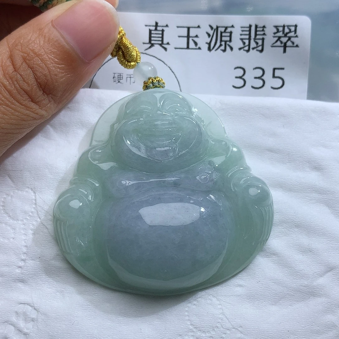 翡翠未镶嵌颈饰335