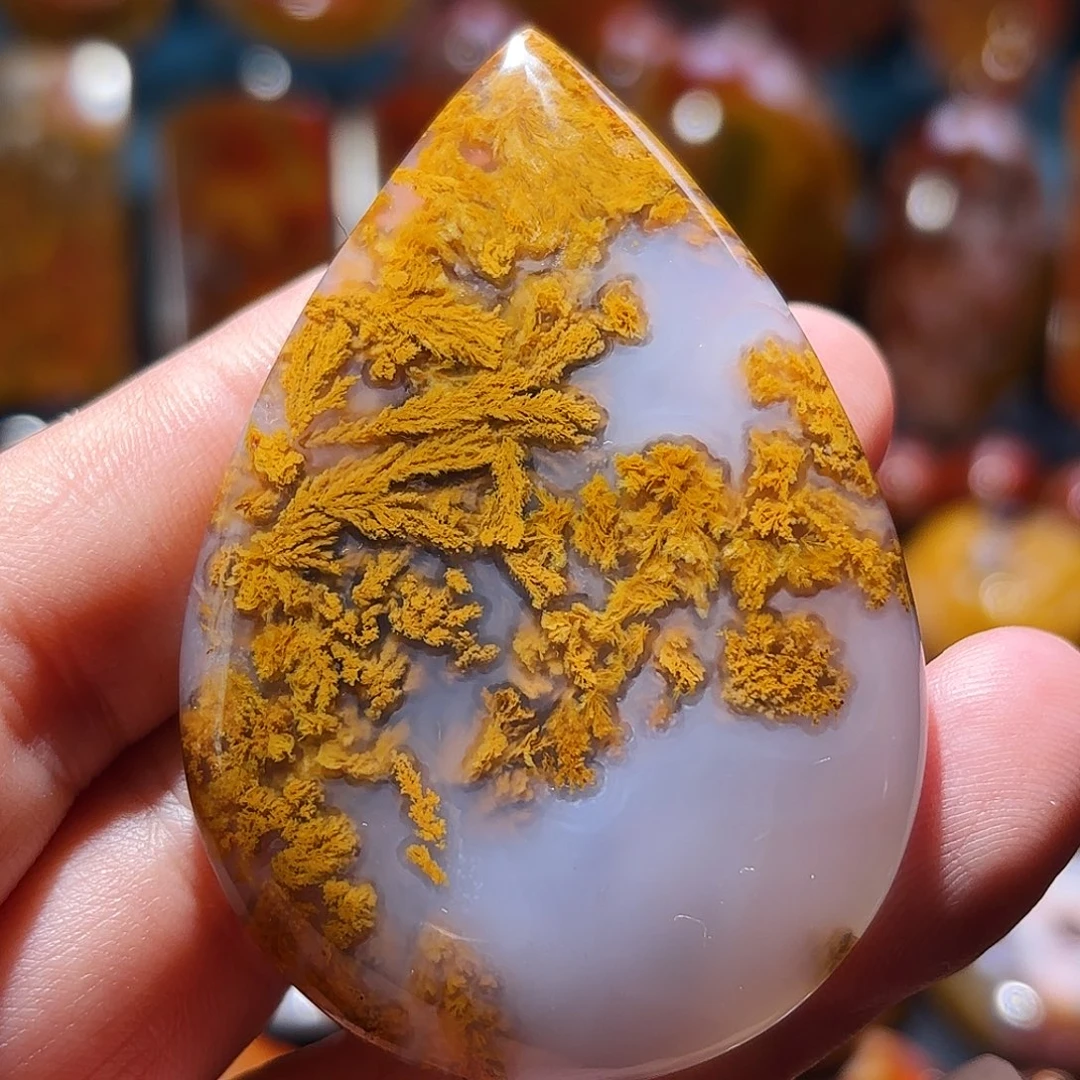 玛瑙/玉髓吊坠(不含链)未镶嵌