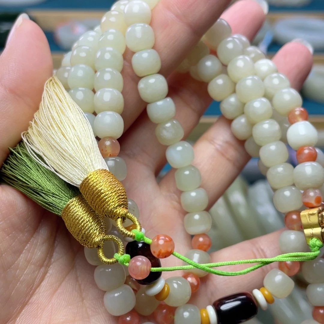 毛衣链未镶嵌和田玉