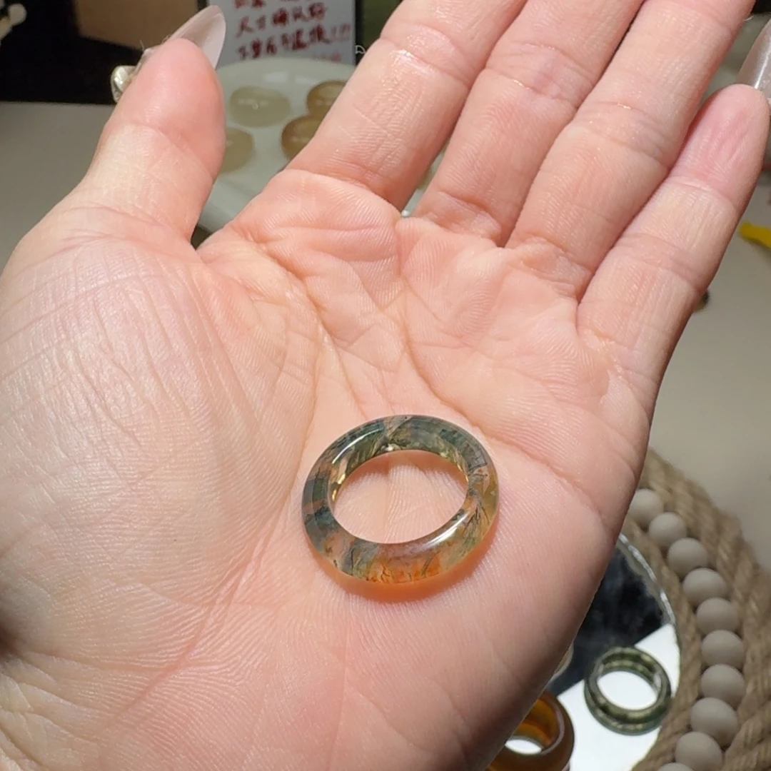 玛瑙/玉髓未镶嵌戒圈