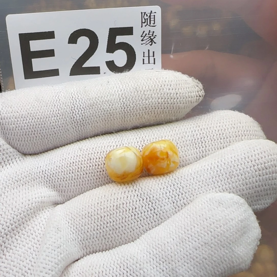 鱼***海琥珀未镶嵌裸石10尺寸老型