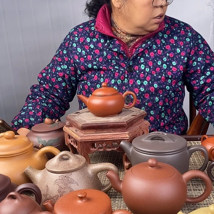 中***紫砂茶壶宜兴紫砂壶茶壶老丁山紫砂
