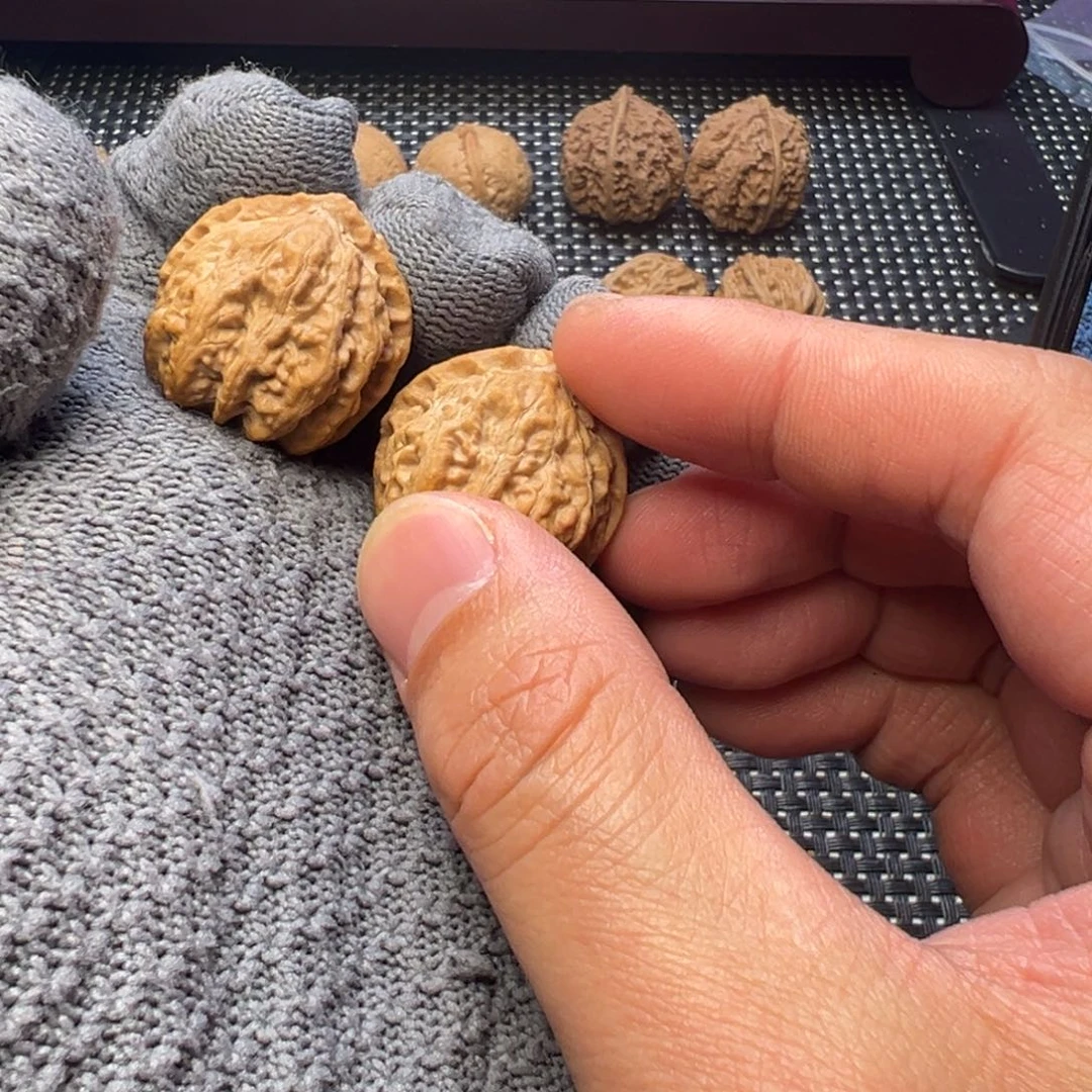 把件文玩核桃三角蛙