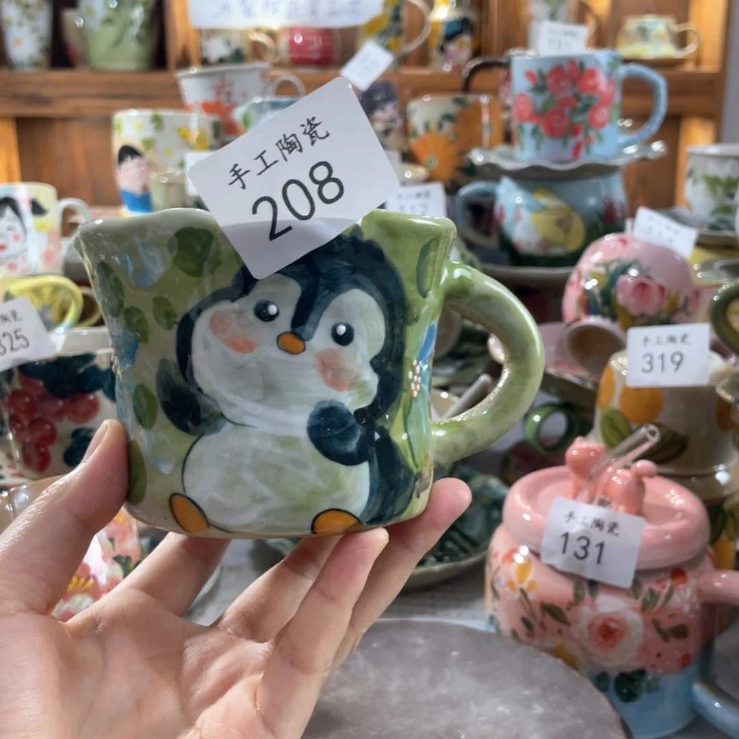 景德镇手工陶瓷杯208