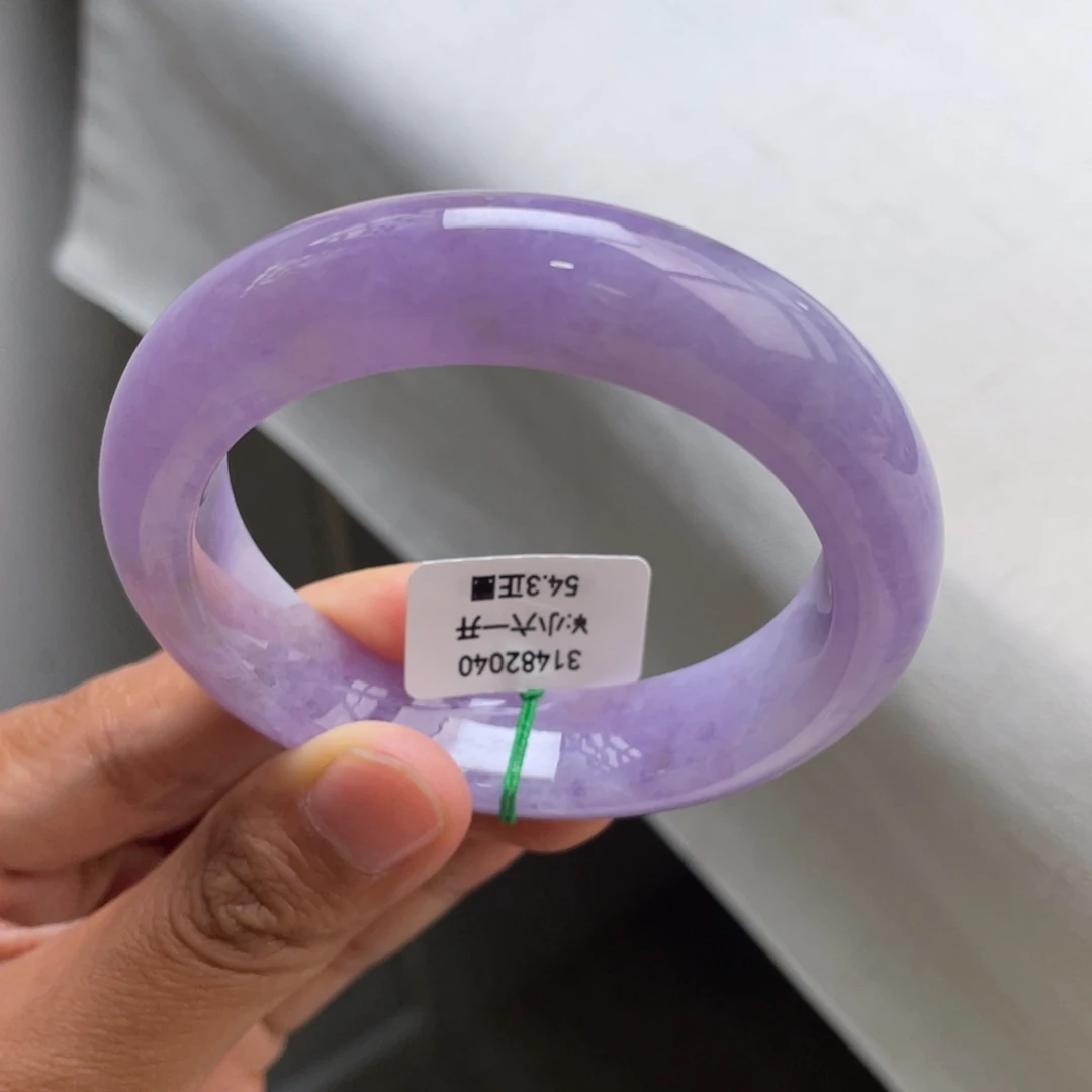 未镶嵌手镯翡翠一手/妖紫手镯（小六一开询价）