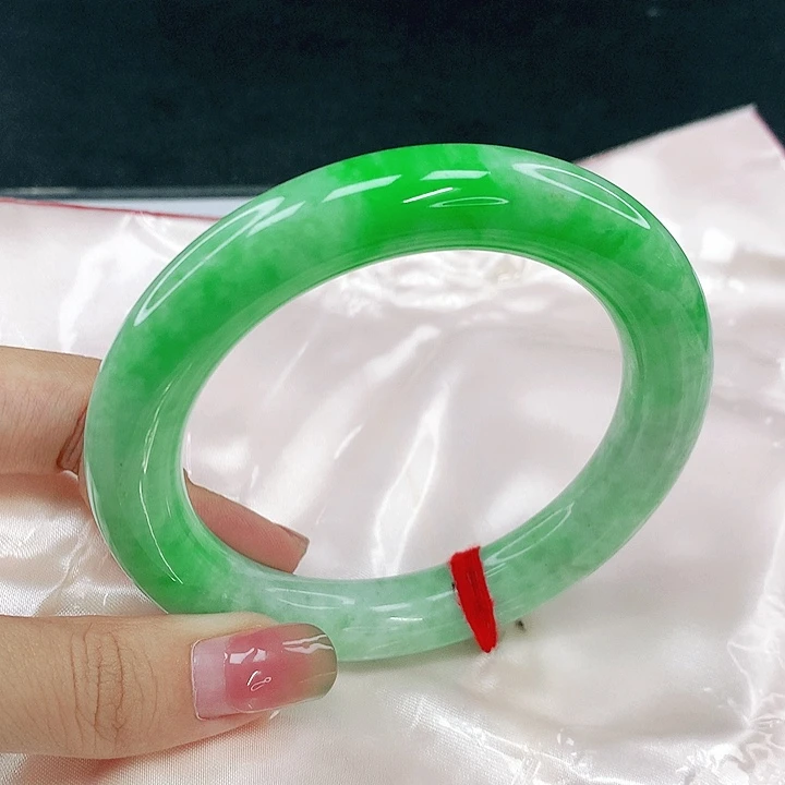 翡翠未镶嵌手镯圈62.6，11022