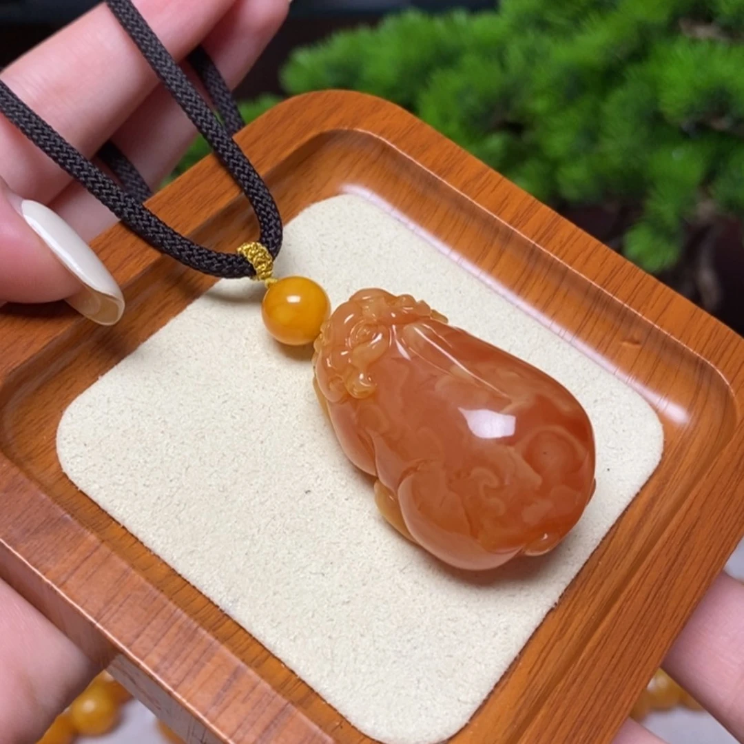 【闪购商品】未镶嵌颈饰蜜蜡项链