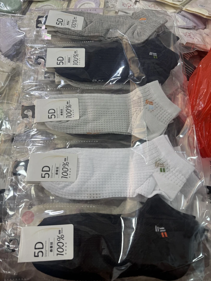 薄款隐形短袜休闲男袜夏季男士透气颜色随机一双