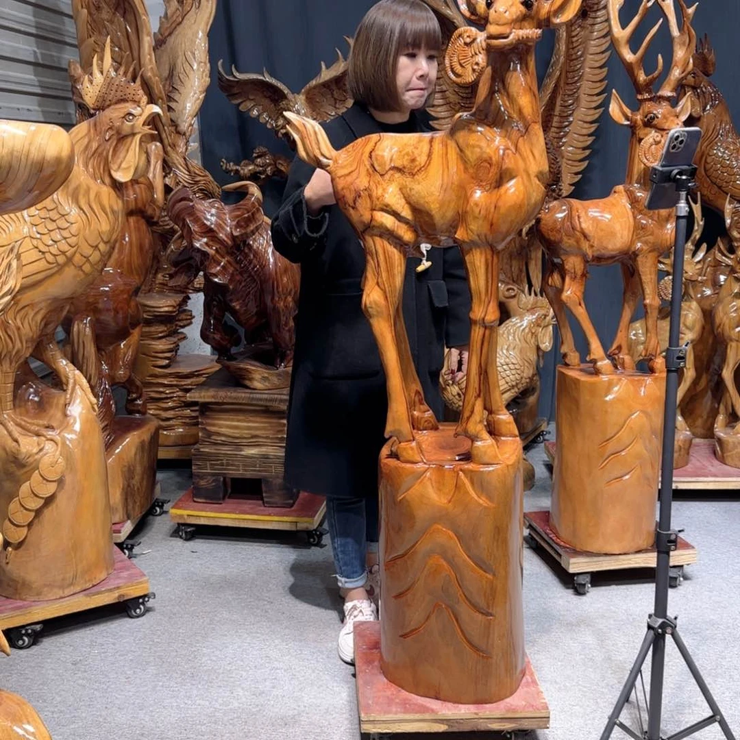 香樟木四*香樟木材质鹿