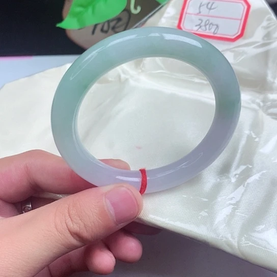 翡翠手镯未镶嵌圆条050
