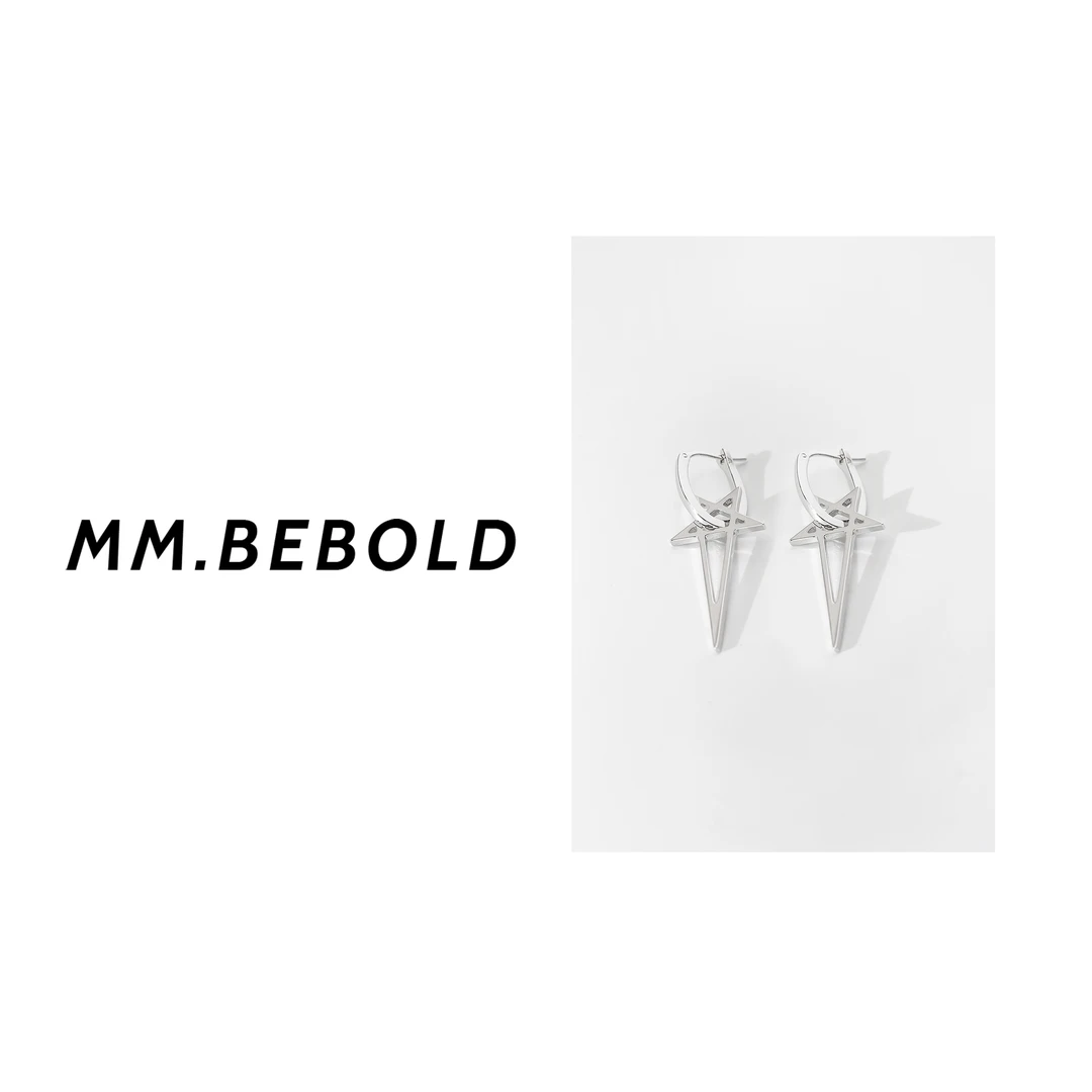 【蓓蓓精选】设计感五芒星耳环BW00108