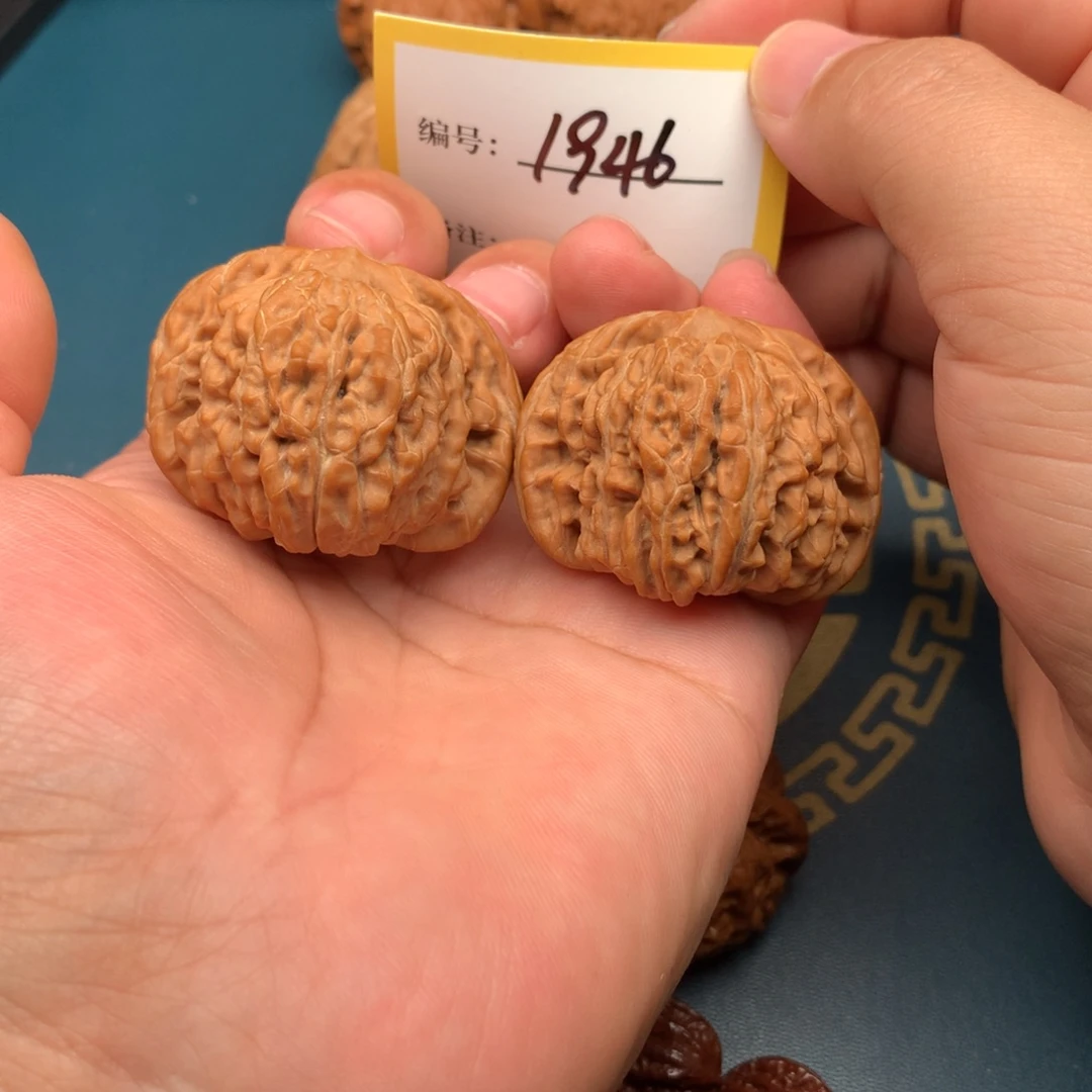 把件文玩核桃44全品四座楼1946