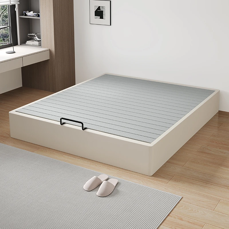 无床头榻榻米排骨架床现代简约小户型无靠背抽屉储物床2025年新