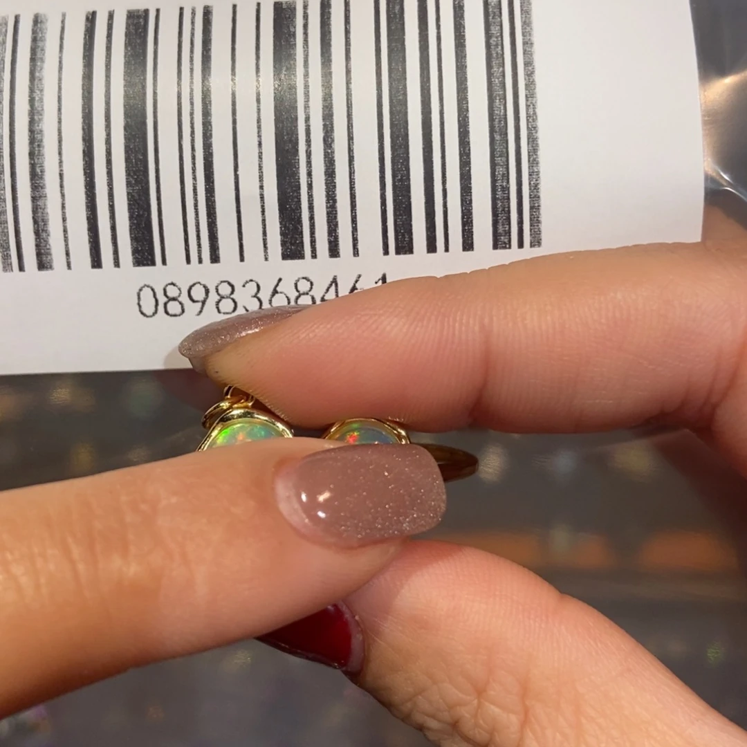 欧泊欧泊戒指银S925镶嵌雅*