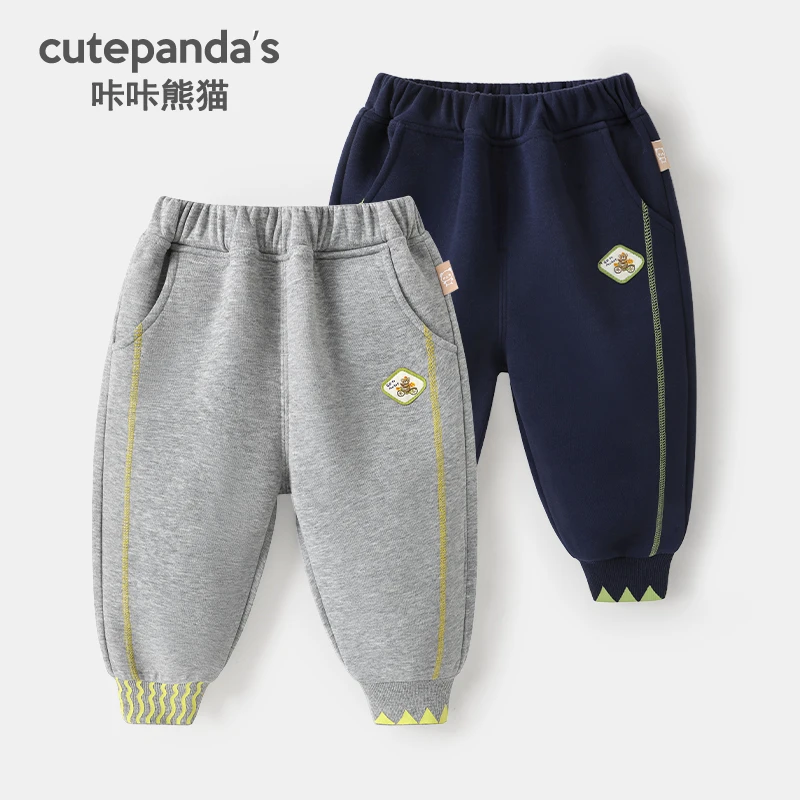 【现货】婴儿针织长裤春装春秋儿童男童女宝宝小童休闲裤洋气Y9694