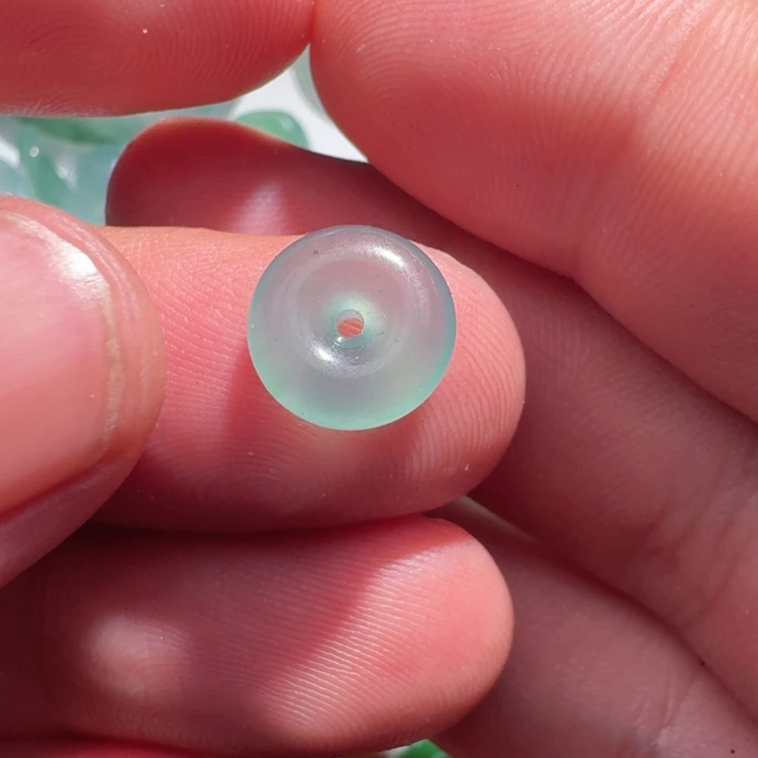未镶嵌定制翡翠天然翡翠扣子