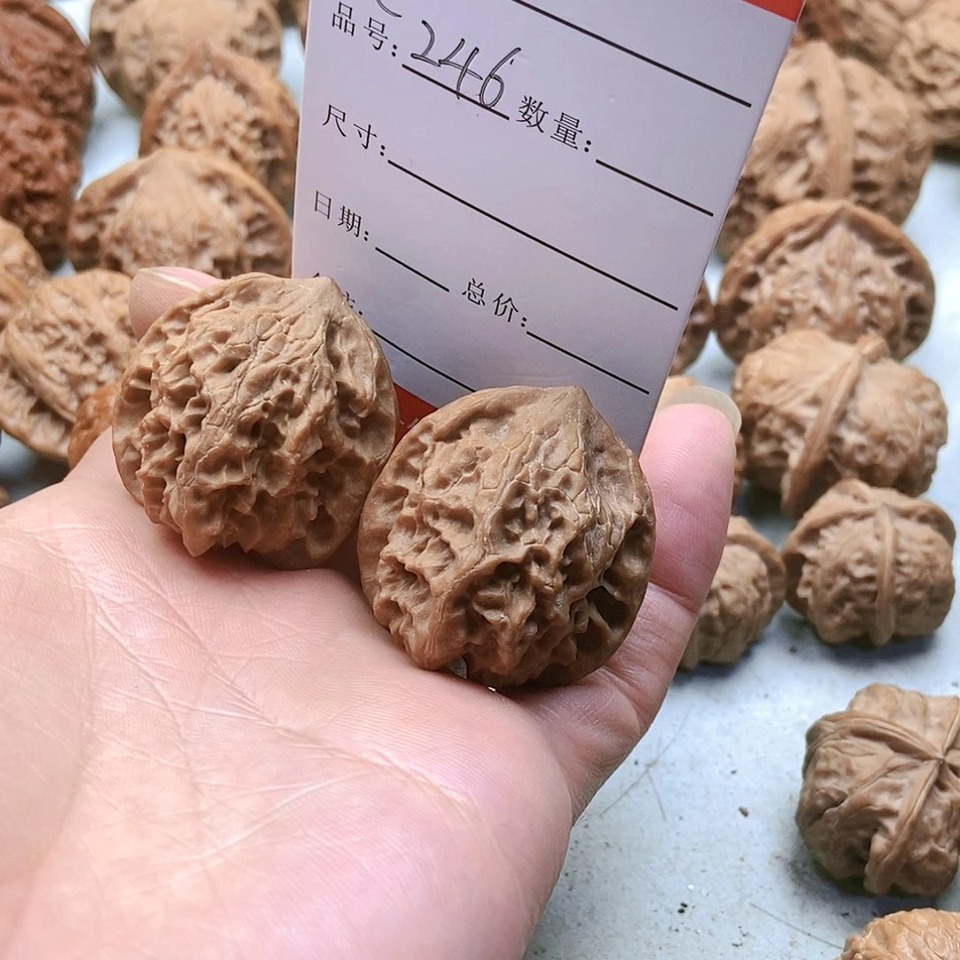 把件桃核246号全品玲珑35尺