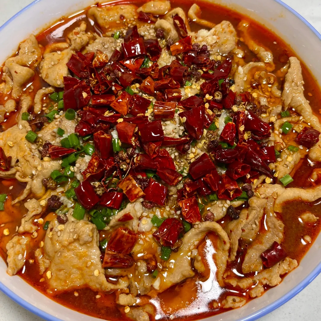 水煮肉片一份（真的好吃）