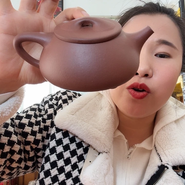 紫泥底槽青景州石瓢300cc