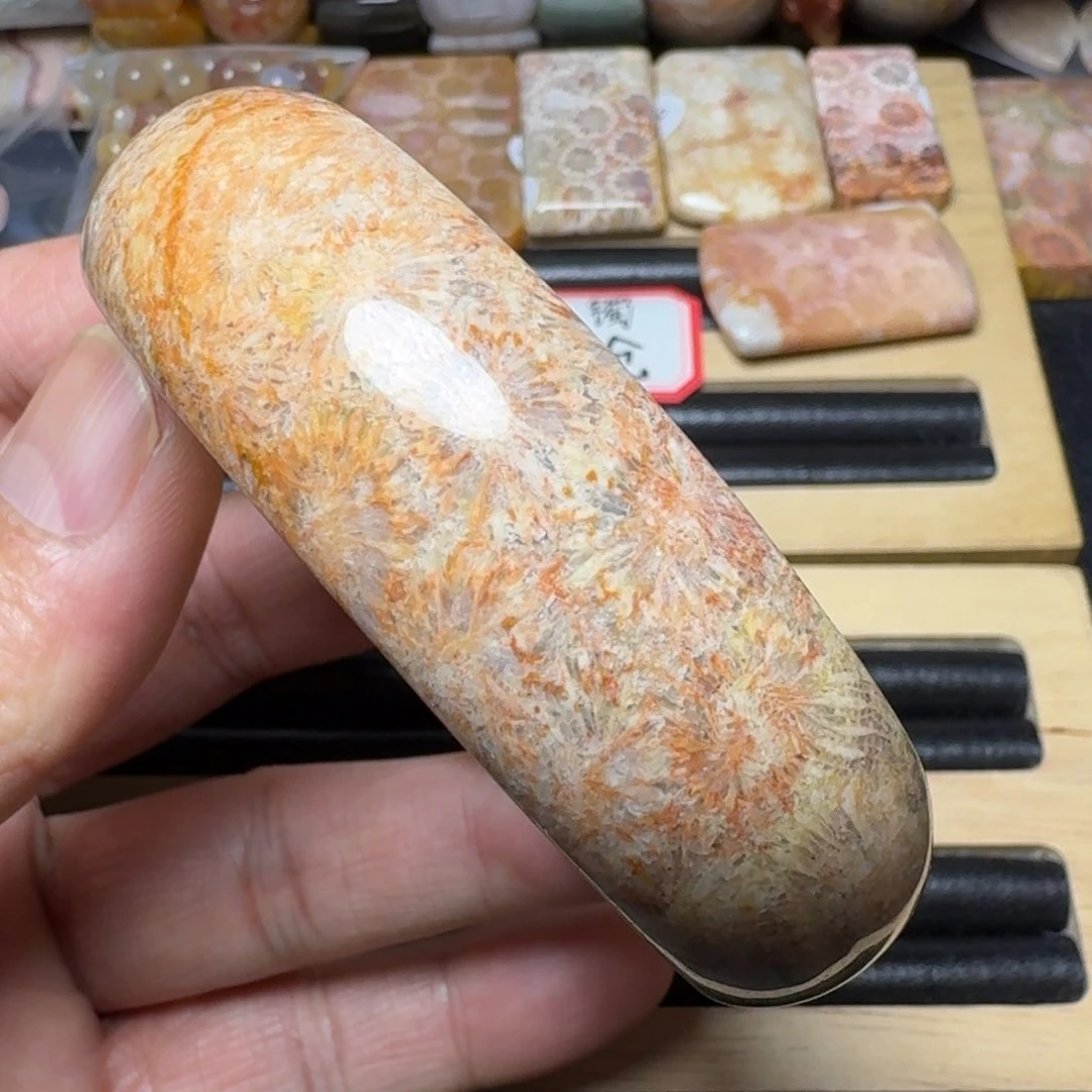 硅化玉纯天然色有机玉石未镶嵌60.5圈口