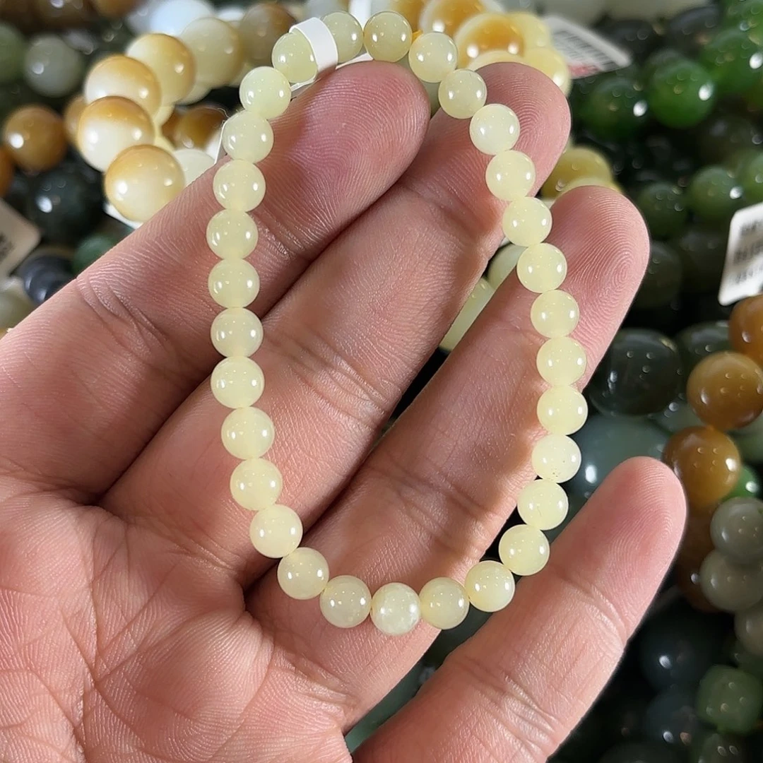 和田玉手链未镶嵌W303